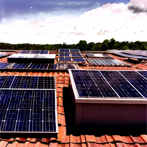 Rooftop Solar Panel Png Chb22 PNG image