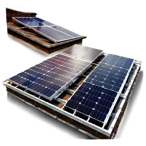 Rooftop Solar Panels Png Yay PNG image