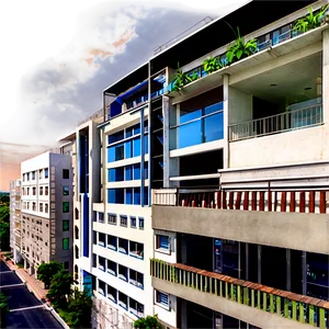 Rooftop View PNG 41