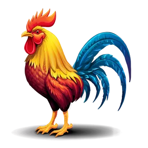 Rooster Chinese Zodiac PNG 05242024