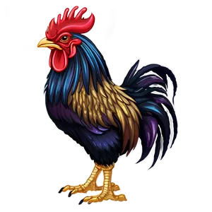 Rooster Chinese Zodiac PNG Ohh46