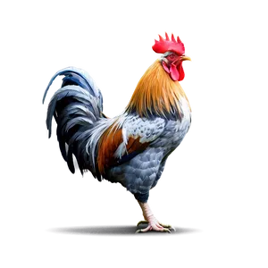 Rooster Crowing Picture PNG 57