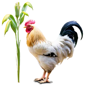 Rooster Crowing Picture PNG Kxd