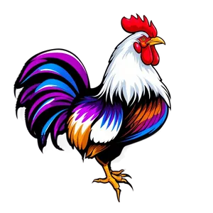 Rooster Farm Logo PNG Akr