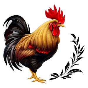 Rooster Farm Logo PNG Yej85