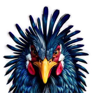 Rooster Tattoo Design PNG 95