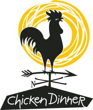 Rooster Weathervane Chicken Dinner PNG image
