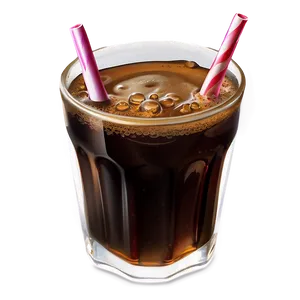 Root Beer With Straw Png 66 PNG image