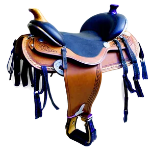 Roping Saddle PNG Tni25