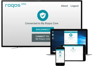 Roqos V P N Connection Devices PNG
