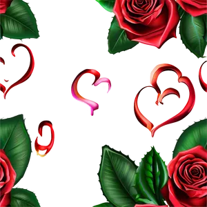 Rose And Heart Clipart PNG Tpr PNG