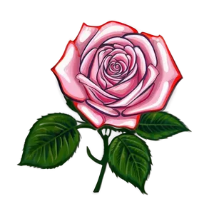 Rose Art PNG Cug