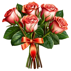 Rose Bouquet Clipart Png Frq PNG image