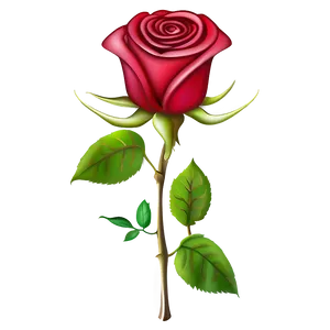 Rose Clipart PNG 04292024