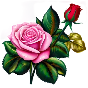 Rose Clipart PNG Sie76 PNG