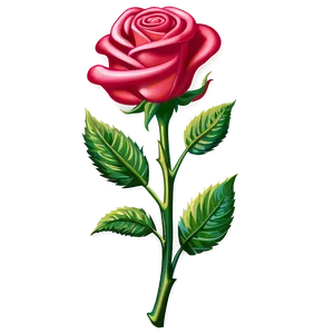 Rose Emblem PNG Tyq