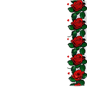 Rose Flower Border Png Imh PNG image