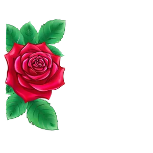 Rose Flower Border Png Vxu86 PNG image