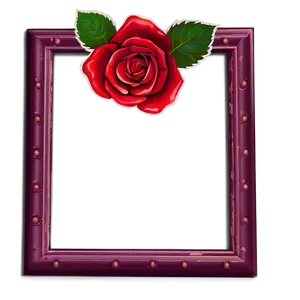 Rose Frame Clipart PNG 17 PNG