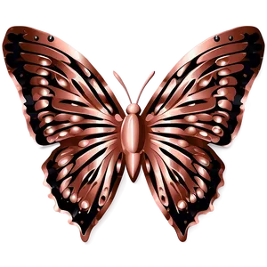 Rose Gold Butterfly Icon Png Mpm51 PNG image