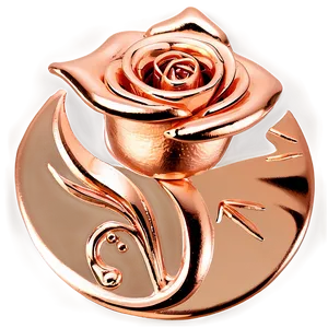 Rose Gold Foil Png 06252024 PNG image