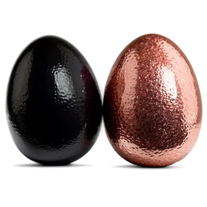 Rose Gold Glitter Easter Eggs PNG 06252024