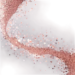 Rose Gold Glitter Galaxy PNG 06252024