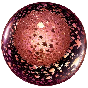 Rose Gold Glitter Galaxy PNG Ial26