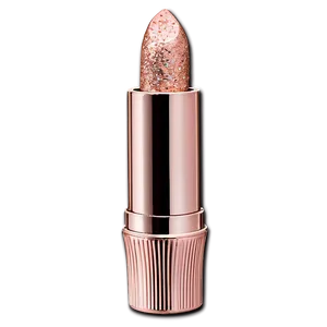 Rose Gold Glitter Lipstick Smear Png 67 PNG image