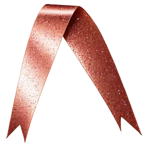 Rose Gold Glitter Ribbons PNG 67
