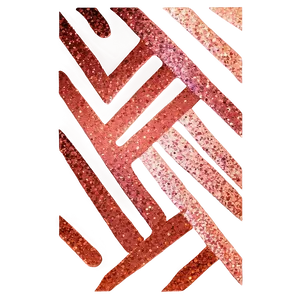 Rose Gold Glitter Zigzag Pattern Png Hmw59 PNG image