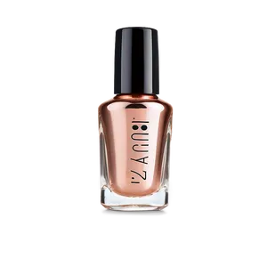 Rose Gold Nail Polish Bottle PNG Pbh PNG