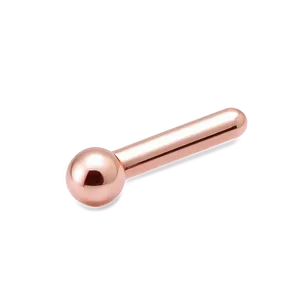 Rose Gold Nose Stud PNG Pkw