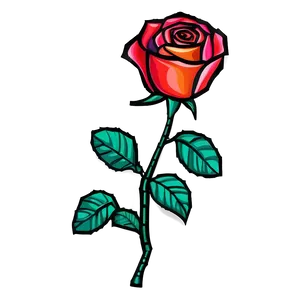 Rose Mosaic Clipart PNG 19