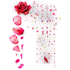 Rose Petals Falling Png 05252024 PNG image