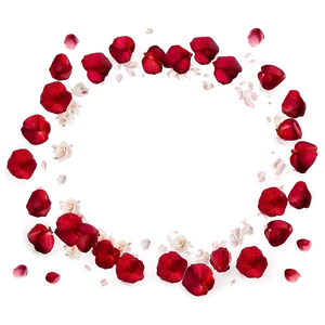 Rose Petals Frame Png 36 PNG image