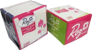 Rose Premium Napkinsand Serviettes PNG