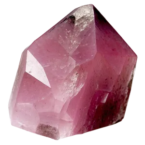 Rose Quartz Crystal Point PNG 44