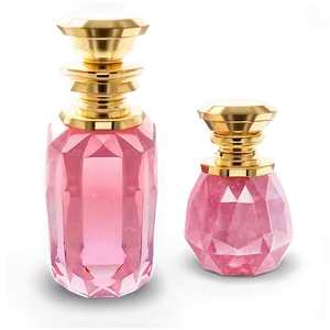 Rose Quartz Gem Elixir Bottle Png 25 PNG image