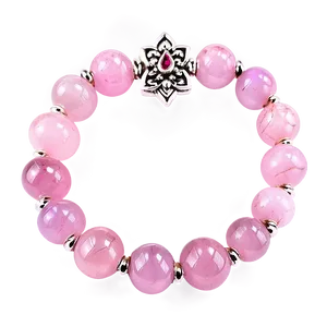 Rose Quartz Healing Bracelet PNG Sqx