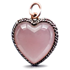 Rose Quartz Love Charm Png 11 PNG image