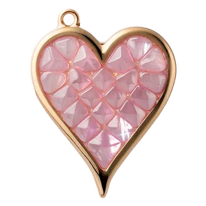 Rose Quartz Love Charm Png Elt22 PNG image