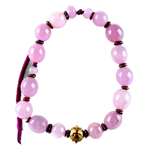 Rose Quartz Mala Beads PNG Vhw