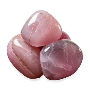 Rose Quartz Tumbled Stone Png Fyv38 PNG image