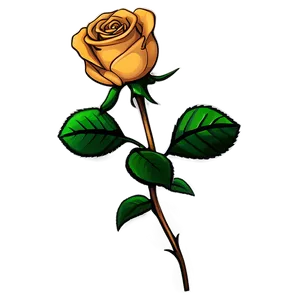 Rose Sketch PNG Fsi