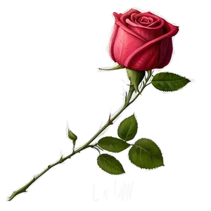 Rose Stem PNG Pvd41