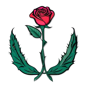 Rose Vector Badge PNG Fuj37 PNG
