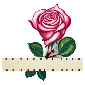 Rose Vector Border PNG Yvg36 PNG
