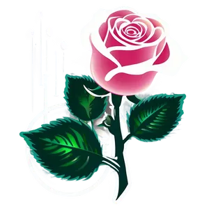 Rose Vector Element PNG 06262024