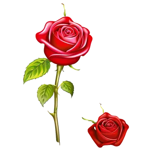 Rose Vector Embellishment PNG 06262024 PNG